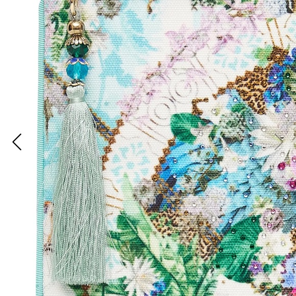 CAMILLA *Moon Garden* small canvas clutch bag pouch pochette sac - Picture 3 of 6